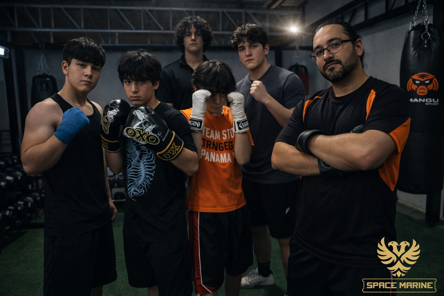 Entrenamiento en Space Marine Gym